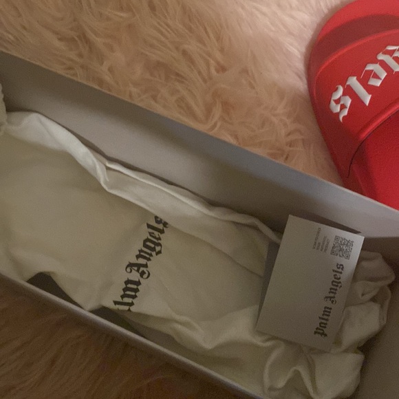 Red palm angels slides ( worn a couple times still in good condition )